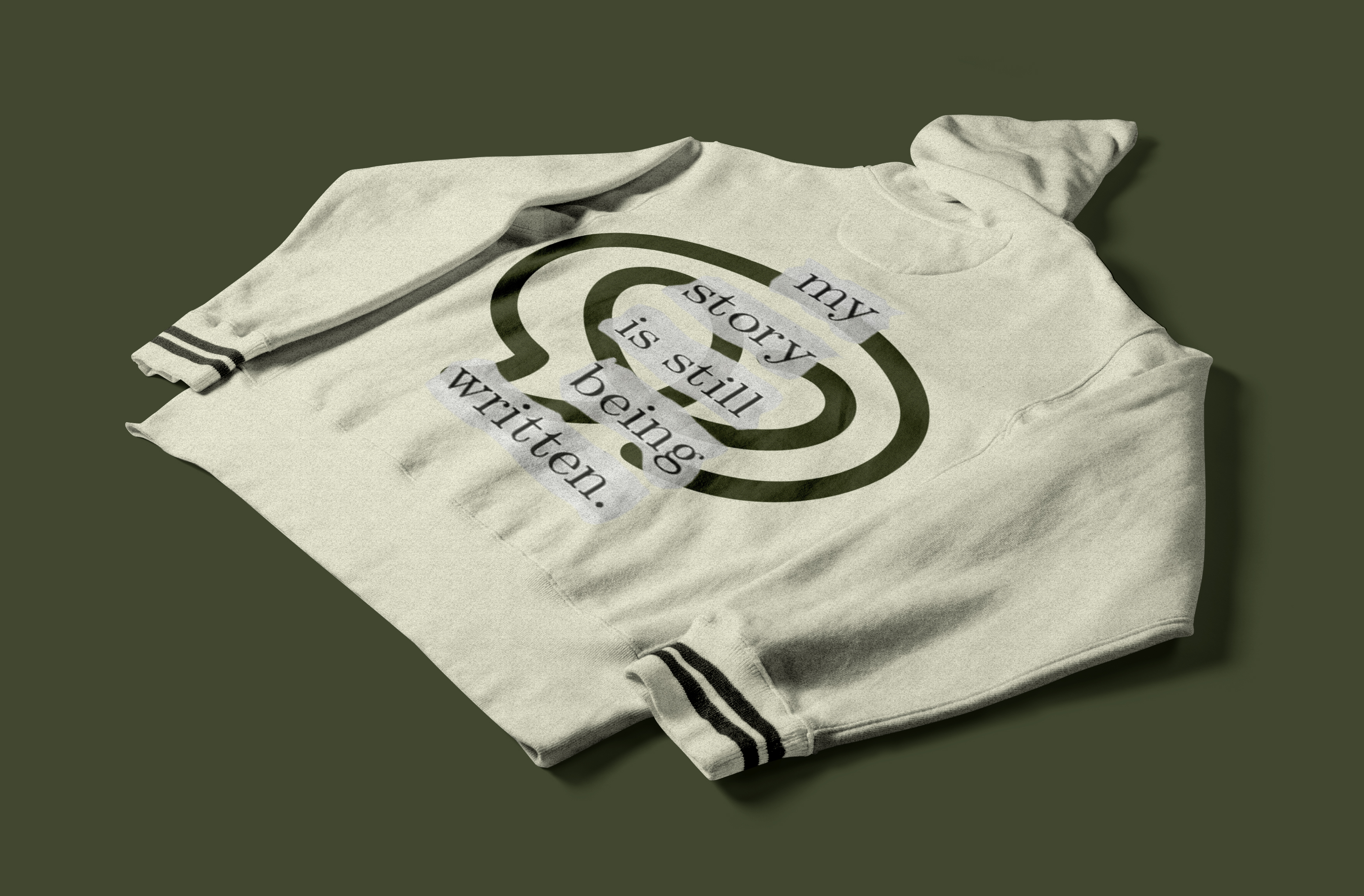 Awareness campaign hoodie mockup
