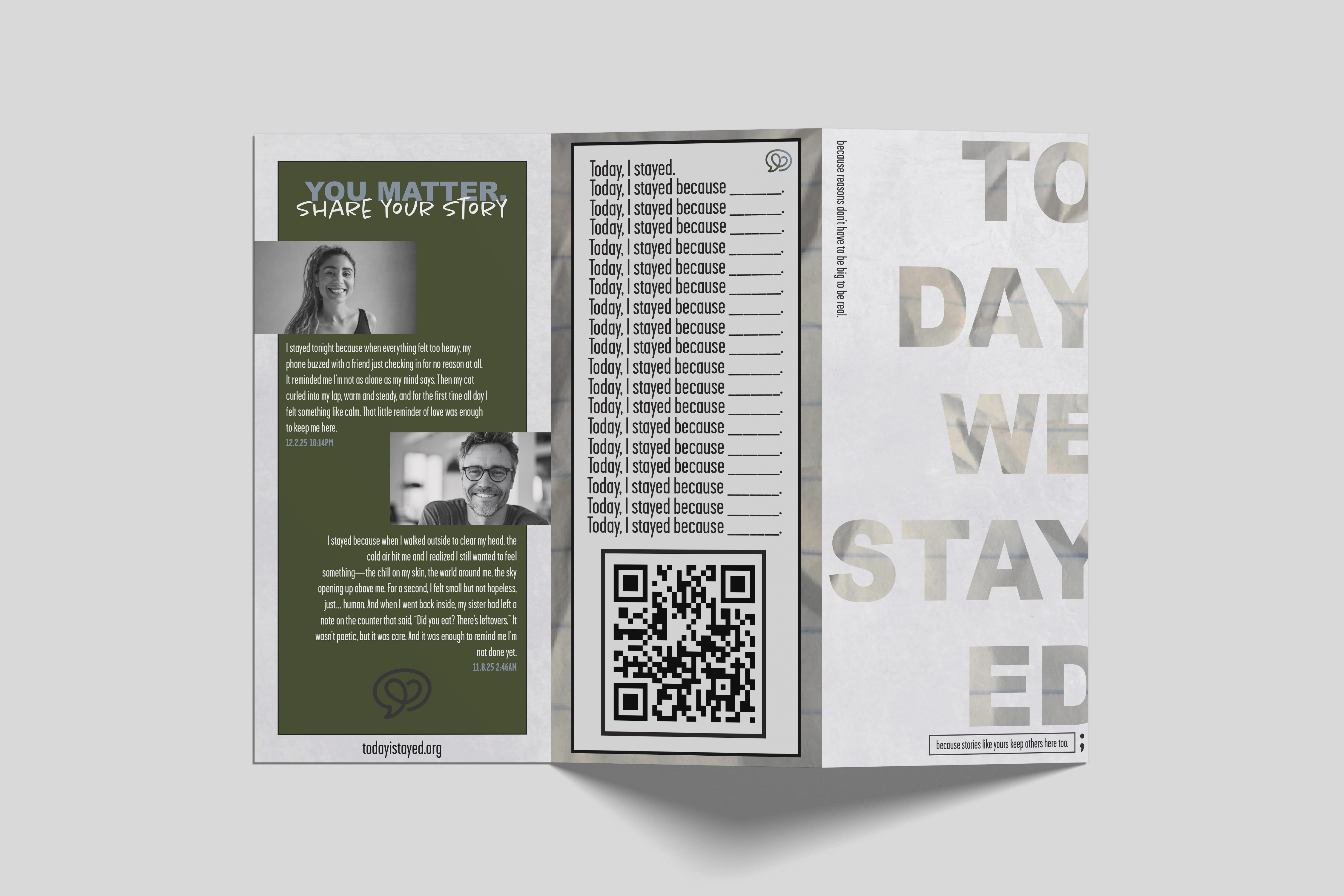 Awareness campaign brochure design